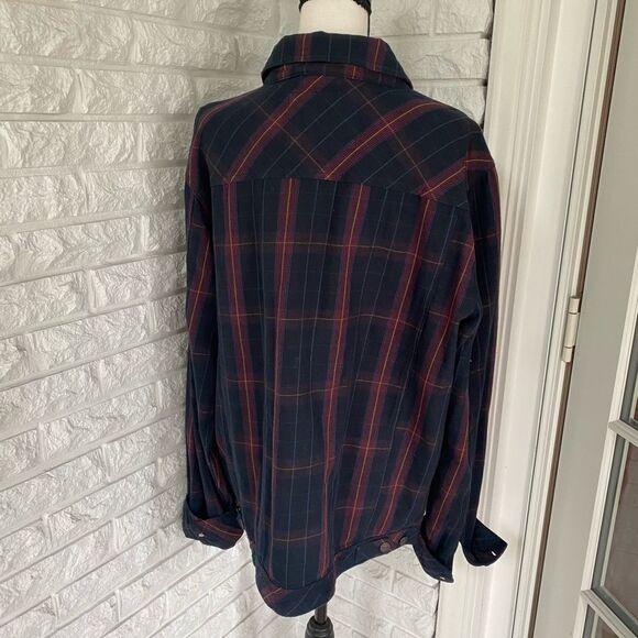 Afends Midnight Conspiracy Plaid Jacket - Picture 4 of 7
